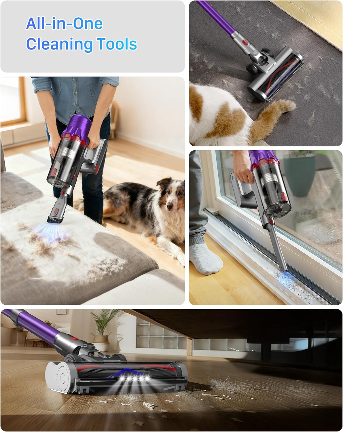 Powerful Cordless vacuum Cleaning