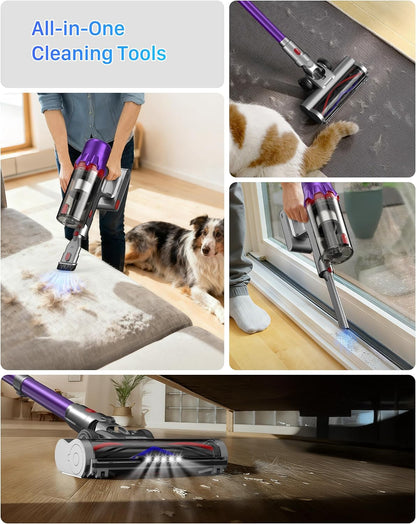 Powerful Cordless vacuum Cleaning