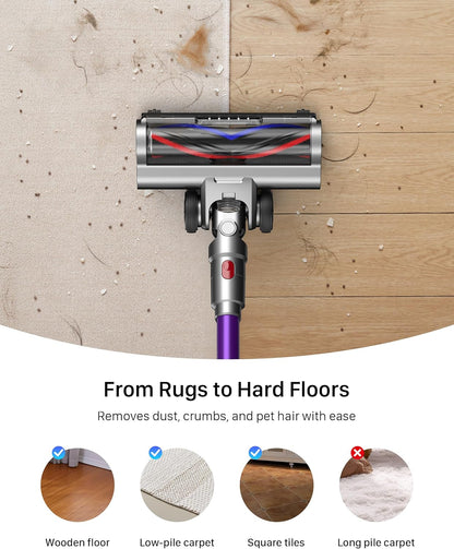 Powerful Cordless vacuum Cleaning