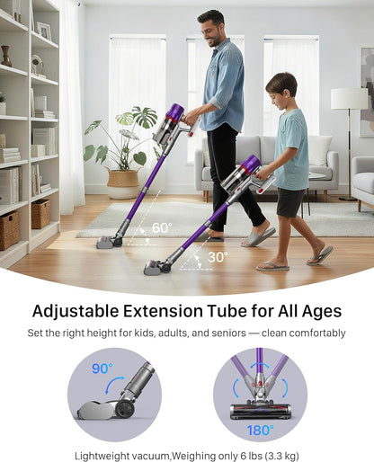 Powerful Cordless vacuum Cleaning