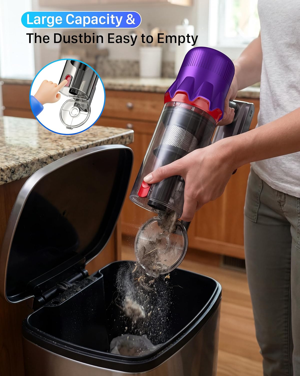 Powerful Cordless vacuum Cleaning