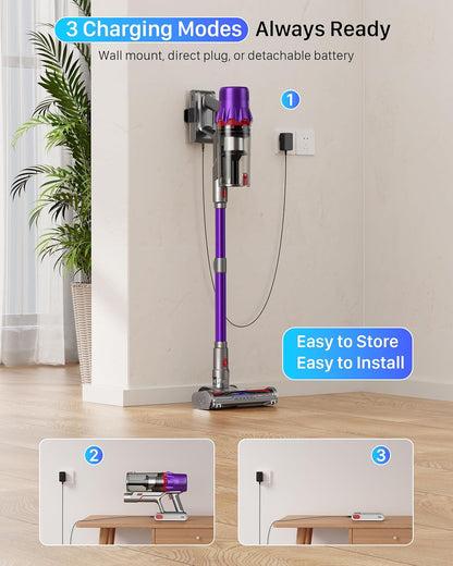 Powerful Cordless vacuum Cleaning